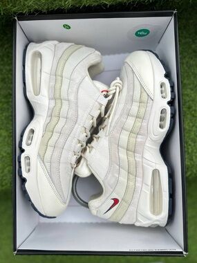 Nike Air Max 95 OG PRM Big Bubble Pale Ivory Men's Brand New Shoes Size 9 US